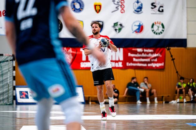 August 7, 2026, xdobgx, 2026 Heide Cup Handball Tournament, HSV Hamburg HOJ Elite vs. Simen Schönningsen HoJ Elite, 7 am Ball, plays the ball Schneverdingen
