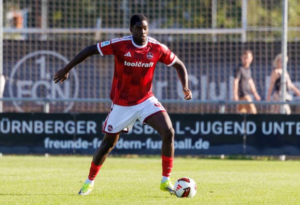 August 7, 2026 Soccer Season 2026–2027 Bavarian Regional League Matchday 3 FC Nuremberg FCN II Club TSV Buchbach DaMa xdaxmax Farid Maboa Dibamba 49, 1 FC Nuremberg FCN II