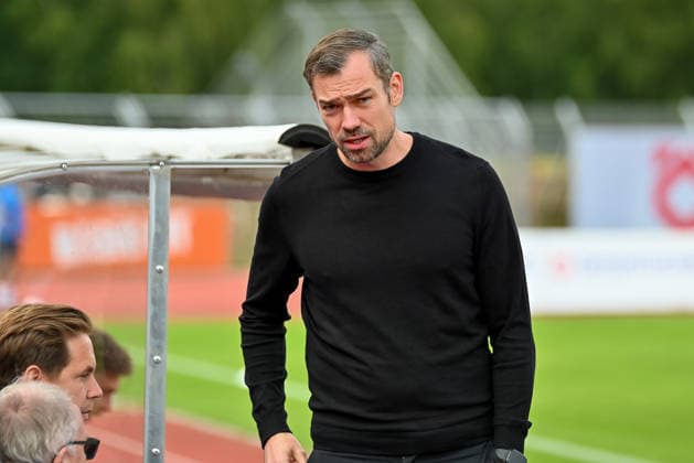 Sebastian Schachten, VfB Oldenburg, sporting director, VfB Oldenburg vs. SV Drochtersen Assel, soccer, Regionalliga Nord, Matchday 2, 2026–2027 season, August 7, 2026, VfB Oldenburg vs. SV Drochtersen Assel, soccer, Regionalliga Nord, Matchday 2, 2026–2027 season, August 7, 2026, Oldenburg Copyright: xEibner-Pressefoto RobertxGertzenx EP_RGN
