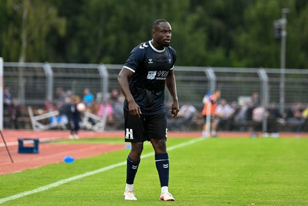 Anouar Adam, VfB Oldenburg, Matchday 5: VfB Oldenburg vs. SV Drochtersen Assel, Soccer, Regionalliga Nord, Matchday 2, 2026–2027 Season, August 7, 2026, VfB Oldenburg vs. SV Drochtersen Assel, Soccer, Regionalliga Nord, Matchday 2, 2026–2027 Season, August 7, 2026, Oldenburg Copyright: xEibner-Pressefoto RobertxGertzenx EP_RGN
