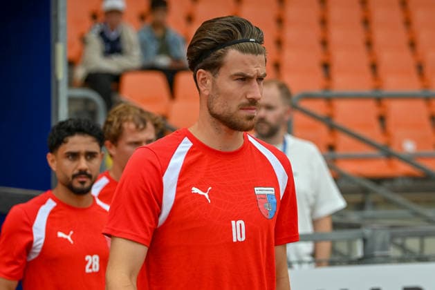 Christopher Schepp, SV Drochtersen Assel, 10 VfB Oldenburg vs. SV Drochtersen Assel, Soccer, Regionalliga Nord, Matchday 2, 2026–2027 Season, August 7, 2026, VfB Oldenburg vs. SV Drochtersen Assel, Soccer, Regionalliga Nord, Matchday 2, 2026–2027 Season, August 7, 2026, Oldenburg Copyright: xEibner-Pressefoto RobertxGertzenx EP_RGN