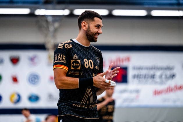 August 7, 2026, xdobgx, 2026 Heide Cup Handball Tournament, VFL Gummersbach vs. Provence Aix-en-Provence, Vanja Ilic PAUC Handball, 80 Portrait, Portrait, Single Image, Schneverdingen