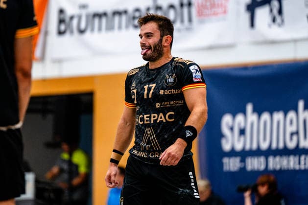 August 7, 2026, xdobgx, 2026 Heide Cup Handball Tournament, VFL Gummersbach vs. Provence Aix-en-Provence Antoine Tissot PAUC Handball, 17 Portrait, Portrait, Single Image Schneverdingen