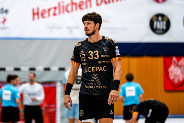 August 7, 2026, xdobgx, 2026 Heide Cup Handball Tournament, VFL Gummersbach vs. Provence Aix-en-Provence Alexandre Tritta PAUC Handball, 33 Portrait, Portrait, Single Image, Schneverdingen