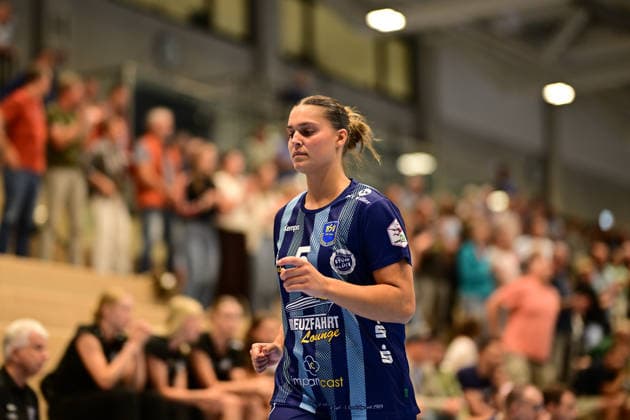 Handball I Women I 2026–2027 Season I Friendly Match I Buxtehuder SV vs. VfL Oldenburg I August 7, 2026 Maj Nielsen 5, Buxtehuder Sportverein, Buxtehude, Halle Nord, Lower Saxony, Germany Copyright: xLobeca FelixxWeißbergx