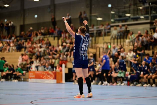 Handball I Women I 2026–2027 Season I Friendly Match I Buxtehuder SV vs. VfL Oldenburg I August 7, 2026 Cheering, Excitement, Enthusiasm, Euphoria, Joy, Happiness, cheerfulness at Lin Luck 51, Buxtehuder Sportverein, Buxtehude, Halle Nord, New Lower Saxony, Germany Copyright: xLobeca FelixxWeißbergx