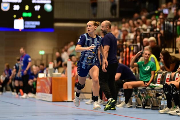 Handball I Women I 2026–2027 Season I Friendly Match I Buxtehuder SV vs. VfL Oldenburg I August 7, 2026 Paula Mews 9, Buxtehuder Sportverein, Buxtehude, Halle Nord, New Lower Saxony, Germany Copyright: xLobeca FelixxWeißbergx