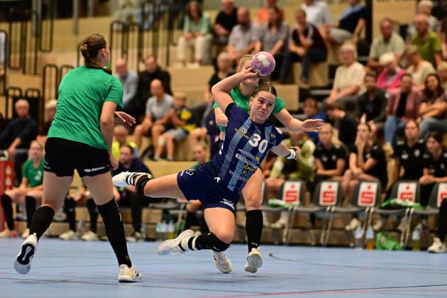 Handball I Women I 2026–2027 Season I Friendly Match I Buxtehuder SV vs. VfL Oldenburg I August 7, 2026 Fleur Schouten 30, Buxtehuder Sportverein, Buxtehude, Halle Nord, Lower Saxony, Germany Copyright: xLobeca FelixxWeißbergx