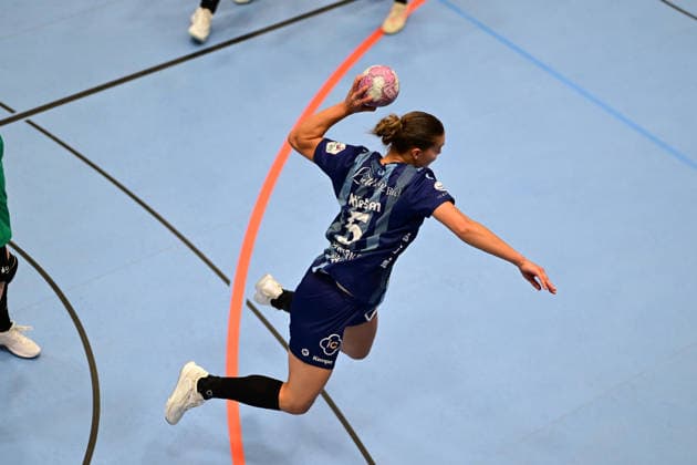 Handball I Women I 2026–2027 Season I Friendly Match I Buxtehuder SV vs. VfL Oldenburg I August 7, 2026 Maj Nielsen 5, Buxtehuder Sportverein, Buxtehude, Halle Nord, Lower Saxony, Germany Copyright: xLobeca FelixxWeißbergx