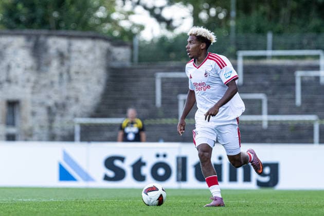 Regionalliga West: Borussia Dortmund II 1, 1. FC Köln II, August 7, 2026 Lionel Voufack 1 FC Cologne U23, 3 Regionalliga West Borussia Dortmund II 1 FC Cologne II, Rote Erde, Dortmund August 7, 2026 DFB regulations prohibit any use of photographs as image sequences and or quasi-video Copyright: xBEAUTIFULxSPORTS Buriakovx