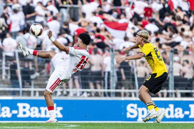 Regionalliga West: Borussia Dortmund II vs. 1. FC Köln II, August 7, 2026 Fayssal Harchaoui 1 FC Cologne U23, 15 Regionalliga West Borussia Dortmund II 1 FC Cologne II, Rote Erde, Dortmund August 7, 2026 DFB regulations prohibit any use of photographs as image sequences and or quasi-video Copyright: xBEAUTIFULxSPORTS Buriakovx