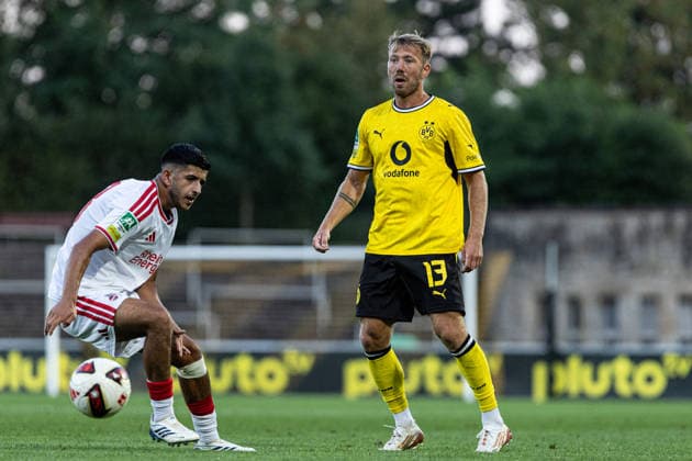 Regionalliga West: Borussia Dortmund II 1, FC Köln II 0, August 7, 2026; Connor Krempicki, Borussia Dortmund U23, 13, Kian Hekmat, 1 FC Köln U23, 18 Regionalliga West: Borussia Dortmund II vs. 1 FC Köln II, Rote Erde, Dortmund, August 7, 2026. DFB regulations prohibit any use of photographs as image sequences and or quasi-video. Copyright: xBEAUTIFULxSPORTS Buriakovx