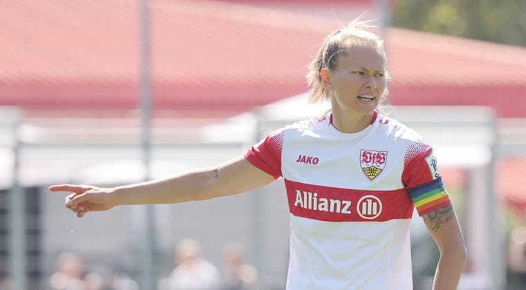Stuttgart, VfB Stuttgart Season Opener: VfB Stuttgart Women vs. TSG 1899 Hoffenheim Women, Maximiliane Rall, VfB