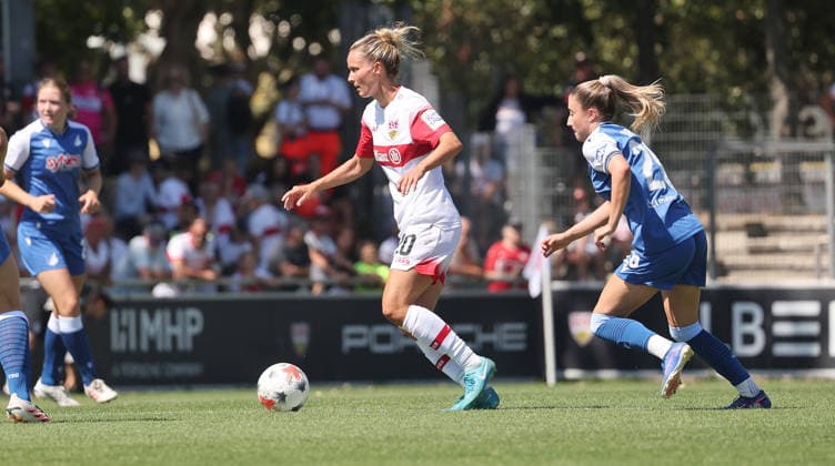 Stuttgart, VfB Stuttgart Season Opener: VfB Stuttgart Women vs. TSG 1899 Hoffenheim Women, Jana Beuschlein, VfB