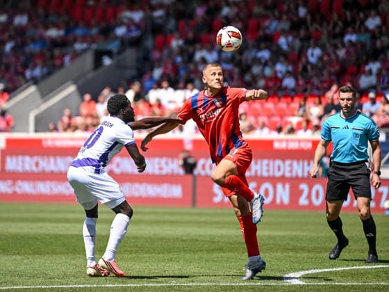 Football, 2nd Bundesliga, 1. FC Heidenheim v VfL Osnabrück