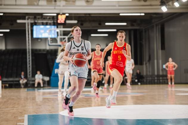 Basketball, Women's, U18 European Championships, Germany v Montenegro
