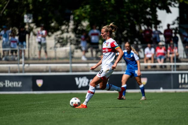 August 8, 2026, GER, Soccer, Women s, Friendly, 2026–2027 Season, VfB Stuttgart vs. TSG 1899 Hoffenheim Maximiliane Rall VfB Stuttgart, 08 am Ball, Stuttgart Robert Schlienz Stadium Baden-Württemberg Germany Copyright: xNordphoto Memmlerx