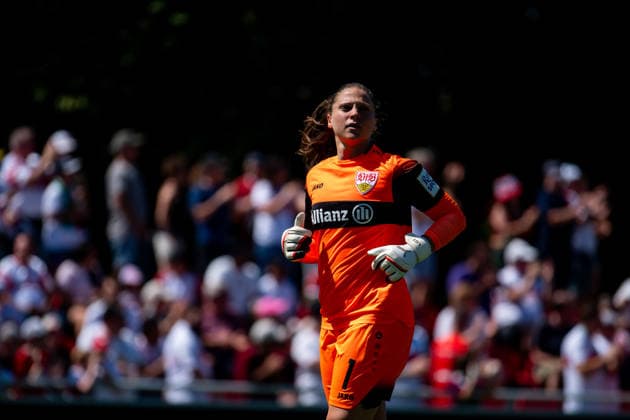 August 8, 2026, GER, Soccer, Women s, Friendly, 2026–2027 Season, VfB Stuttgart vs. TSG 1899 Hoffenheim, Laura Giuliani (VfB Stuttgart), 1, Stuttgart, Robert Schlienz Stadium, Baden-Württemberg, Germany Copyright: xNordphoto Memmlerx