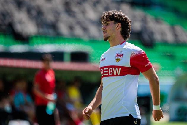 David Preu, VfB Stuttgart II, 37, is frustrated GER, TSV Havelse 1912 vs. VfB Stuttgart II, Soccer, 3rd Division, Matchday 1, 2026–2027 Season, August 8, 2026 DFL regulations prohibit the use of photographs as image sequences and or quasi-video GER, TSV Havelse 1912 vs. VfB Stuttgart II, Soccer, 3rd League, Matchday 1, 2026–2027 season, August 8, 2026, Hanover Copyright: xEibner-Pressefoto JanxRollingerx EP_JSK