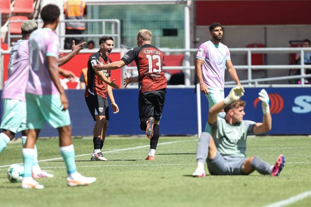 3rd Division FC Ingolstadt 04 vs. Würzburger Kickers Goal Celebration Score 1–0 Lars Lokotsch 13, FCI with Emre Gül 5, FCI goalkeeper Johann Hipper 1 WKI 3rd Division FC Ingolstadt 04 Würzburger Kickers 2026–2027 season