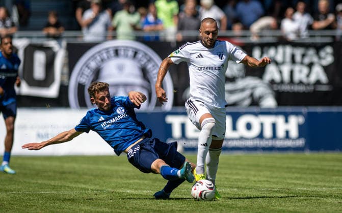 Football, RL West, 1. FC Bocholt v FC Schalke 04 II