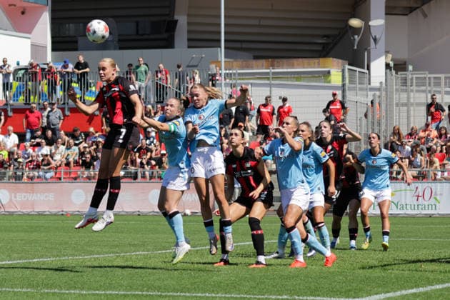 August 8, 2026, xgrfx, Women s Soccer Friendly, Bayer Leverkusen vs. Feyenoord Rotterdam, Goal, Cornelia Kramer on the 3–0 Bayer Leverkusen DFL DFB REGULATIONS PROHIBIT ANY USE OF PHOTOGRAPHS as IMAGE SEQUENCES and or QUASI-VIDEO Leverkusen
