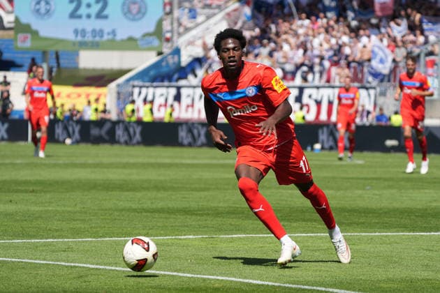 Faride Alidou Holstein Kiel August 8, 2026 2. Bundesliga, 2026–27 Season SV Darmstadt 98 vs. Holstein Kiel, Stadion am Boellenfalltor, Matchday 1, emonline, emspor,