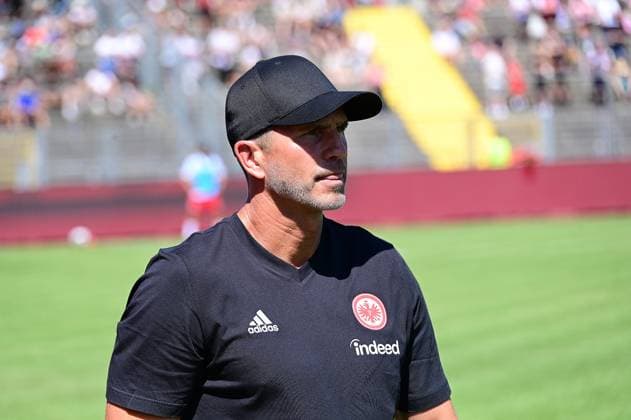 August 8, 2026 xkhx Kassel, Auestadion, Regionalliga Southwest, 2026–2027 Season, KSV Hessen Kassel vs. Eintracht Frankfurt II U21, Coach Patrick Glöckner, Eintracht Frankfurt II