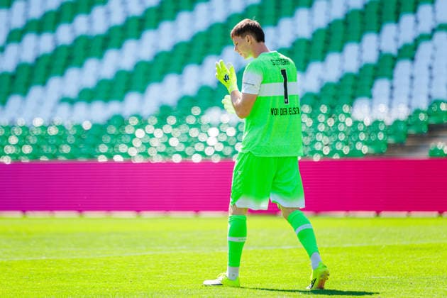 Jerik von der Felsen, VfB Stuttgart II, 01 GER, TSV Havelse 1912 vs. VfB Stuttgart II, Soccer, 3rd Division, Matchday 1, 2026–2027 Season, August 8, 2026 DFL regulations prohibit the use of photographs as image sequences and or quasi-video GER, TSV Havelse 1912 vs. VfB Stuttgart II, Soccer, 3rd Division, Matchday 1, 2026–2027 season, August 8, 2026, Hanover Copyright: xEibner-Pressefoto JanxRollingerx EP_JSK