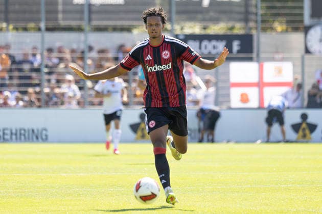 Friendly Match: Eintracht Frankfurt vs. Hull City AFC, August 8, 2026; Julian Etse, Eintracht Frankfurt 47, Cutout, Portrait, Eintracht Frankfurt vs. Hull City AFC, Dreieich, Maxworx Sportpark, August 8, 2026 Copyright: xBEAUTIFULxSPORTS Gawlikx