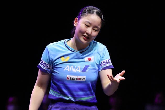 Miwa Harimoto (JPN), AUGUST 8, 2026 - Table tennis, Tischtennis : WTT Champions Yokohama 2026 Women s Singles Quarter-final at Yokohama BUNTAI, Kanagawa, Japan.  aflo_340371494 YUTAKAx