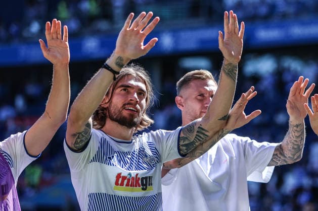 Sports, Soccer, 3rd Division, 2026–2027 Season, Matchday 1: MSV Duisburg vs. SV Meppen, August 8, 2026, Schauinsland Reisen Arena, Joshua Bitter, MSV Duisburg, 29 Duisburg, Schauinsland Reisen Arena, North Rhine-Westphalia, Germany