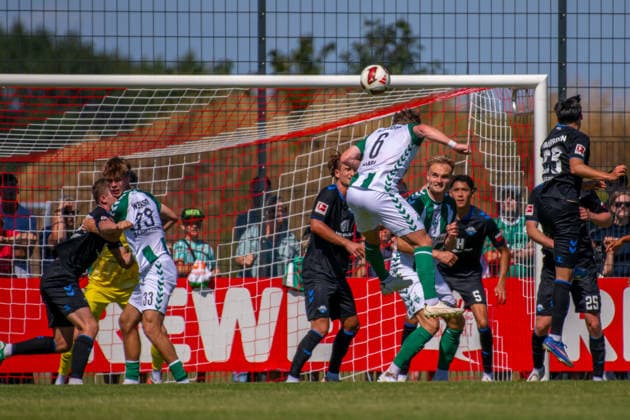 Friendly Match: Werder Bremen vs. SC Paderborn 07, August 8, 2026, Jens Stage, Werder Bremen, 6 Friendly Match: Werder Bremen vs. SC Paderborn 07 on August 8, 2026, at Vechta s Oyther Berg Stadium, Germany, Copyright: xBEAUTIFULxSPORTS Neddermannx