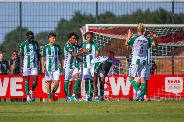 Friendly Match: Werder Bremen vs. SC Paderborn 07, August 8, 2026 Werder Bremen Roster Friendly Match: Werder Bremen vs. SC Paderborn 07 on August 8, 2026, at Oyther Berg Stadium in Vechta, Germany, Copyright: xBEAUTIFULxSPORTS Neddermannx