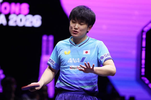 Tomokazu Harimoto (JPN), AUGUST 8, 2026 - Table tennis, Tischtennis : WTT Champions Yokohama 2026 Men s Singles Quarter-final at Yokohama BUNTAI, Kanagawa, Japan.  aflo_340373626 YUTAKAx