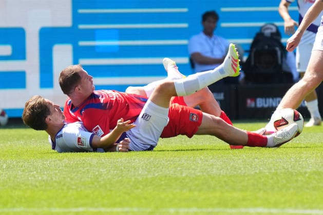2. Bundesliga, Matchday 1, 2026–27 Season, FC Heidenheim vs. VfL Osnabrück, Budu Zivzivadze, FC Heidenheim, FC Heidenheim vs. VfL Osnabrück, 2. Bundesliga, Matchday 1, 2026–27 Season, FC Heidenheim vs. VfL Osnabrück, Germany, Heidenheim, Voith Arena, August 8, 2026 SP_GHR