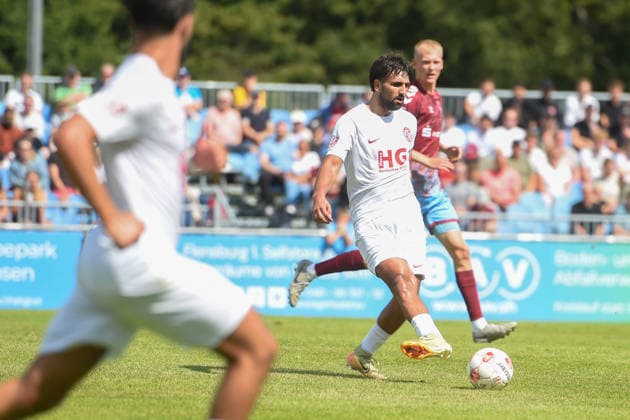 Soccer I Men s Team I 2026–2027 Season I Regionalliga Nord I Matchday 2 I SC Weiche Flensburg 08 vs. Eimsbütteler TV I August 8, 2026 Bamo Karim Mohamed 6, Eimsbütteler TV Copyright: xLobeca JanxKirschnerx