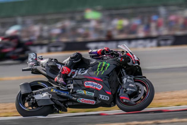 Jorge Martin (Spain) of the Aprilia Racing ( 89) during MotoGP Tiscot Sprint race (10 laps) at Round 12 of the 2026 Qatar Airways Grand Prix of Great Britain at Silverstone Circuit, Towcester, England on the 7 August 2026.  Copyright: xDavidxHornx PMI-7310-0207