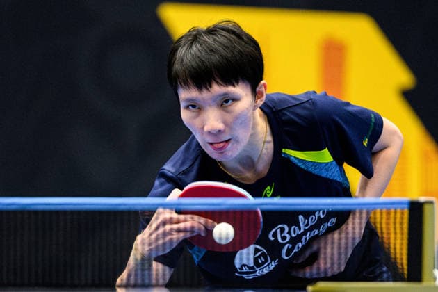 260808 Ai Xin Tee of Malaysia during a table tennis qualifying match at the WTT Europe Smash on August 8, 2026, in Malmö. Photo by Mathilda Schuler. BILDBYRAN code MA MA1012 table tennis pingis wtt grand smash bbeng  Copyright: MATHILDAxSCHULER BB260808MA027
