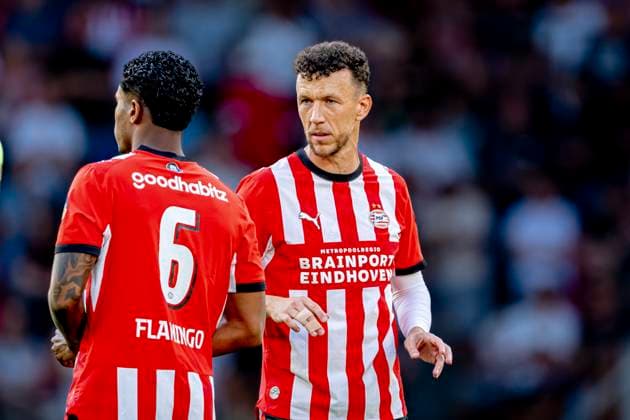 EINDHOVEN: PSV Eindhoven forward Ivan Perisic during the Vriendenloterij Eredivisie match between PSV and Fortuna Sittard at Philips Stadion on August 8, 2026, in Eindhoven, the Netherlands. Photo by DeFodi Images