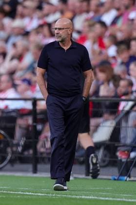 EINDHOVEN , 08-08-2026 , Philips stadium , season 2026 2027 , Dutch Eredivisie football , match between PSV and Fortuna Sittard , picture shows PSV coach Peter Bosz PSV - Fortuna  x205555766x Copyright: