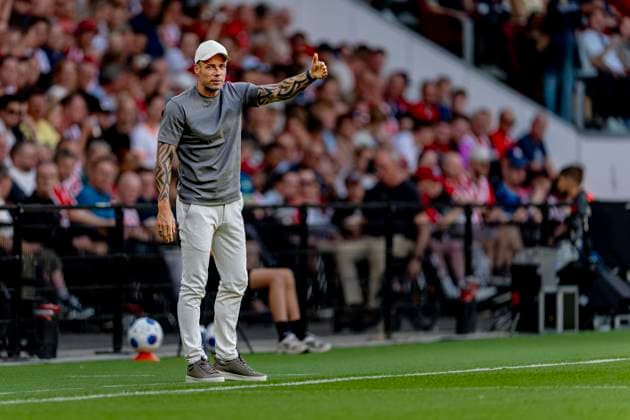 EINDHOVEN Fortuna Sittard coach Danny Buijs during the Vriendenloterij Eredivisie match between PSV and Fortuna Sittard at Philips Stadion on August 8, 2026, in Eindhoven, the Netherlands. Photo by DeFodi Images