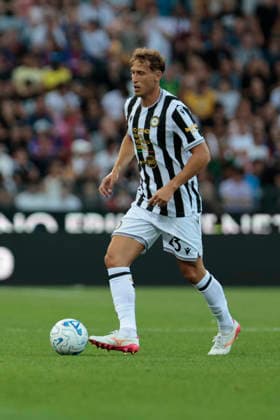 August 8, 2026, Udine, Italy, Italy: UDINESE S MERGIM VOJVODA during the FVG Cup match between Udinese Calcio vs Nottingham Forest Football Club at the Bluenergy Stadium in Udine, Italy, 08 August 2026. Udine Italy - ZUMAr199 20260808_zsp_r199_014 Copyright: xMattiaxRadonix