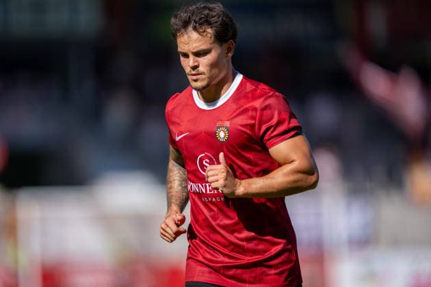 Niklas Pollex, SG Sonnenhof Großaspach, 18, SG Sonnenhof Großaspach vs. Fortuna Cologne, soccer, 3rd Division, Matchday 1, August 8, 2026; DFB regulations prohibit any use of photographs as image sequences and or quasi-video. Aspach, Baden-Württemberg, Germany Copyright: xkolbert-press PhilipxZieglerx