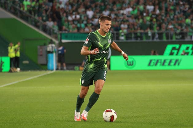 August 8, 2026, xgox, Soccer, 2. Bundesliga, VfL Wolfsburg 1 FC Kaiserslautern v l Kilian Fischer Wolfsburg, 2 free kicks, single frame, full body, single frame DFL DFB REGULATIONS PROHIBIT ANY USE OF PHOTOGRAPHS as IMAGE SEQUENCES and or QUASI-VIDEO Wolfsburg