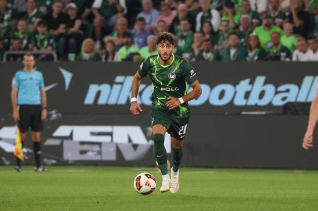 August 8, 2026, xgox, Soccer, 2. Bundesliga, VfL Wolfsburg 1 FC Kaiserslautern v l Muhammed Damar Wolfsburg, 20 cutouts, single frame, full body, single frame DFL DFB REGULATIONS PROHIBIT ANY USE OF PHOTOGRAPHS as IMAGE SEQUENCES and or QUASI-VIDEO Wolfsburg