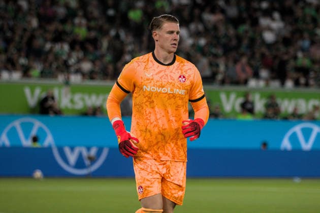 August 8, 2026 Men s Soccer 2026–2027 2. Bundesliga Matchday 1 VfL Wolfsburg 1 FC Kaiserslautern Volkswagen Arena, Wolfsburg Julian Krahl Kaiserslautern, 1, orange Wolfsburg Lower Saxony Germany