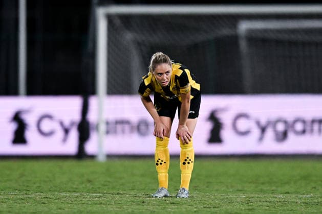 August 8, 2008: Alice Carlsson of Hammarby during the Women’s Champions League qualifying match between Juventus and Hammarby on August 8, 2026 in Turin. Photo by Daniele Buffa, BILDBYRAN COP 18 XY0123 soccer football fotball UEFA Women’s Champions League Juventus Hammarby women’s team BBENG  Copyright: DANIELExBUFFA BB260808BB648