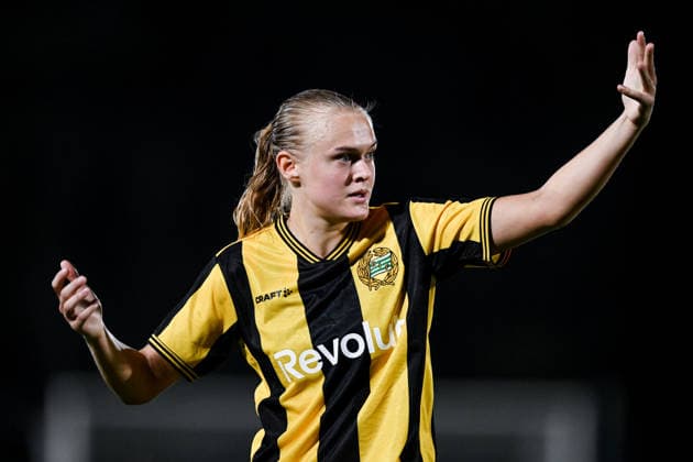August 8, 2008: Elin Sorum of Hammarby during the Women’s Champions League qualifying match between Juventus and Hammarby on August 8, 2026 in Turin. Photo by Daniele Buffa, BILDBYRAN COP 18 XY0123 soccer football UEFA Women s Champions League Juventus Hammarby women s team BBENG  Copyright: DANIELExBUFFA BB260808BB662