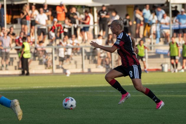 August 8, 2026, xhfmx, Soccer UEFA WCLQ, Eintracht Frankfurt vs. Malmö FF, Hanna Bennison (Eintracht Frankfurt), 8 DFL DFB REGULATIONS PROHIBIT ANY USE OF PHOTOGRAPHS AS IMAGE SEQUENCES AND OR QUASI-VIDEO Frankfurt
